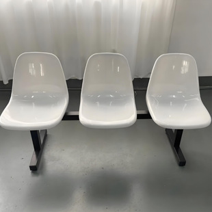 Basketball Court Plastic Seats Shopping Mall Station Stadium Hollow Outdoor Public Chairs Gymnasium Stands Row Chairs