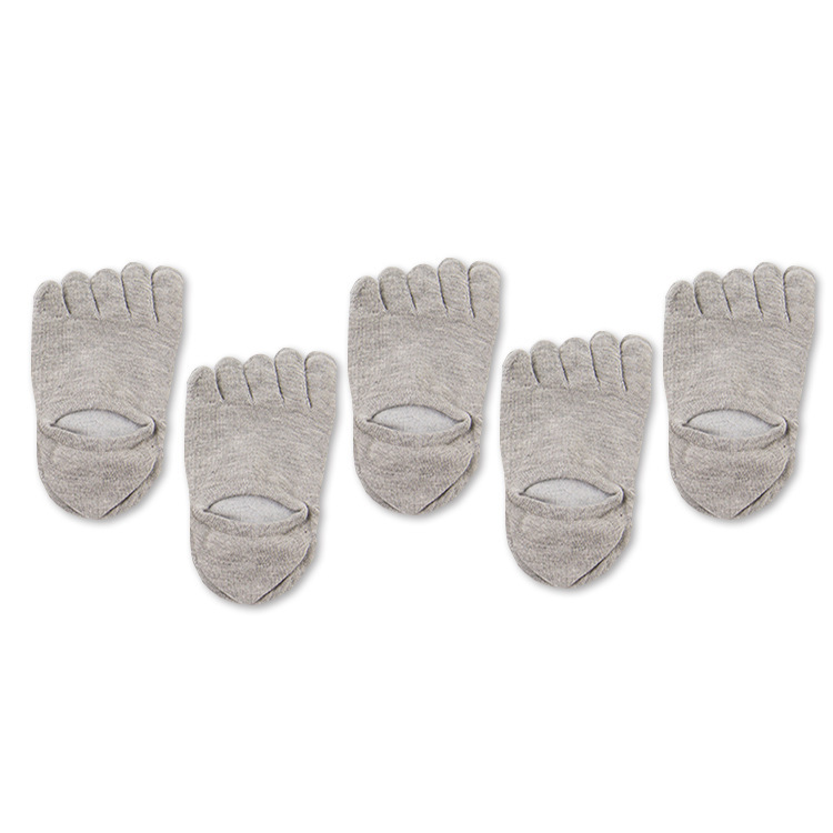 다섯 손가락 남자 플랫 그레이