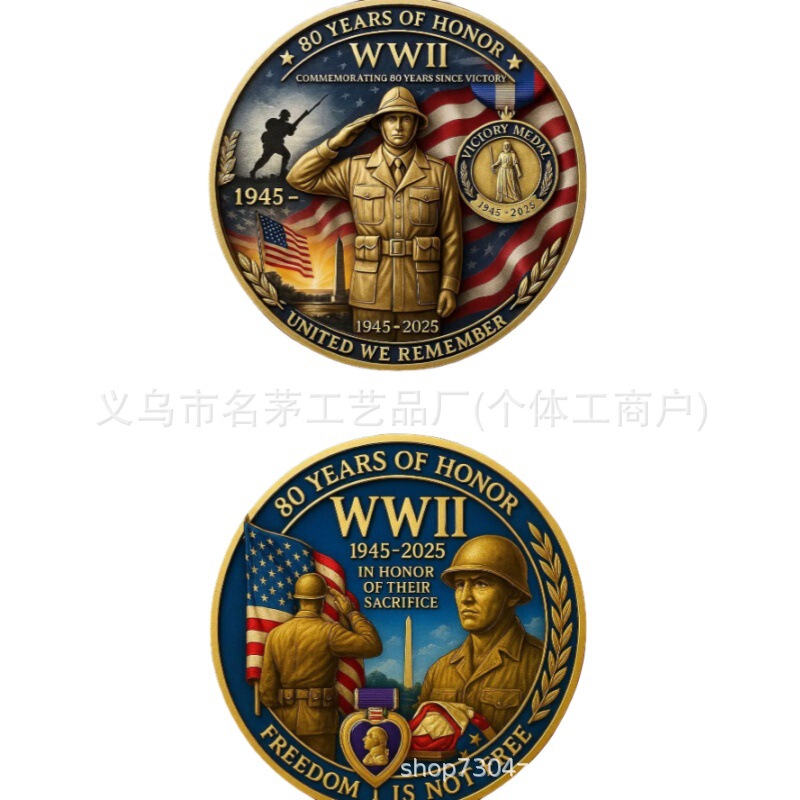 跨境新品Charlie Kirk Memorial Coin查理·柯克纪念币|undefined