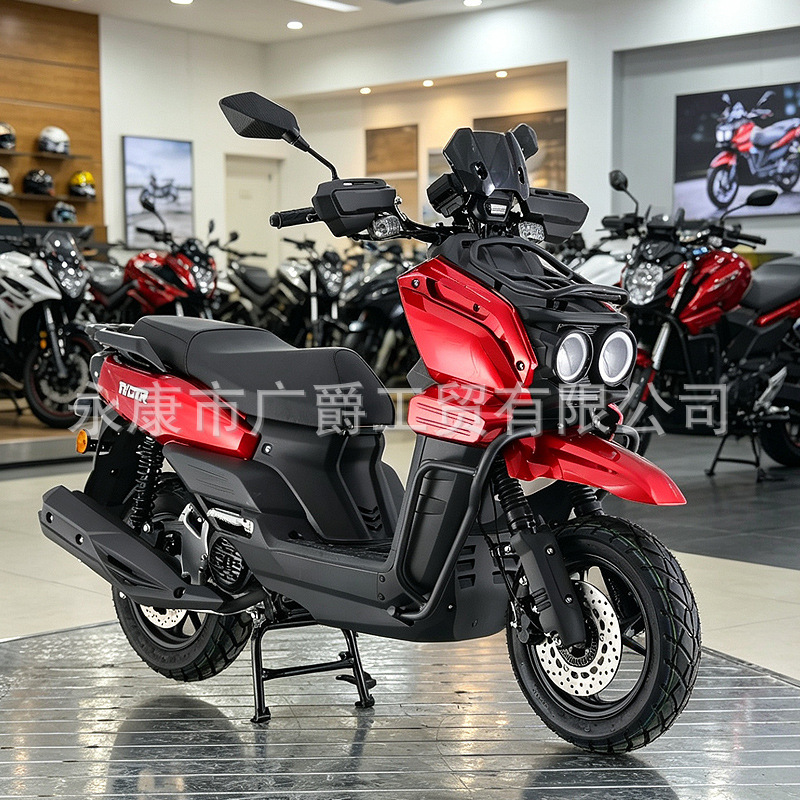 Cross-Border Export Tank Tank Road Boss Scooter 150Cc Fuel Vehicle Dual Adult Off-Road Source Factory