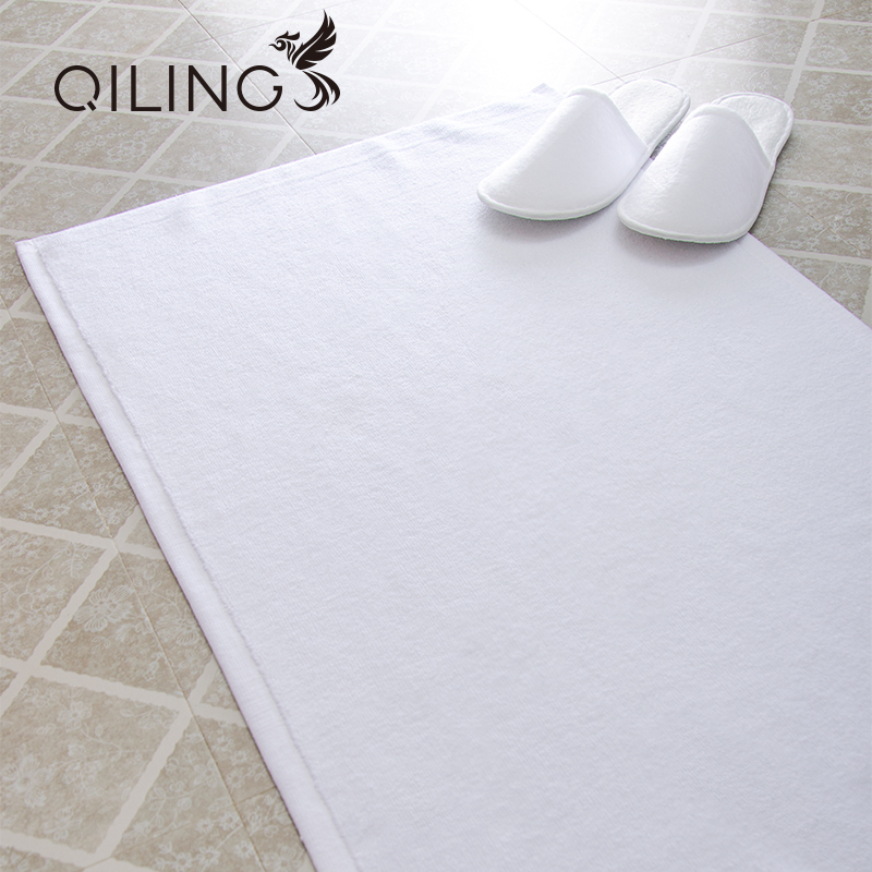 Machine Washable Hotel Floor Towel Pure Bathroom Door Absorbent Household Toilet Foot Pad Cotton Thickened White Towel Stool Towel Machine Washable Hotel Floor Towel Pure Bathroom Door Absorbent Household Toilet Foot Pad Cotton Thickened White Towel Stool Towel
