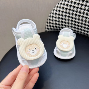 Baby Shoes 0 to 6 Months Baby Sandals Summer 0-1 Years Old Pre-Step Shoes Men and Women Baby Shoes 6-9-15 Months Thin Style