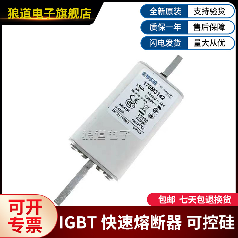 EATON巴斯曼低压熔断器170M3141 170M3142 170M3143 170M3144