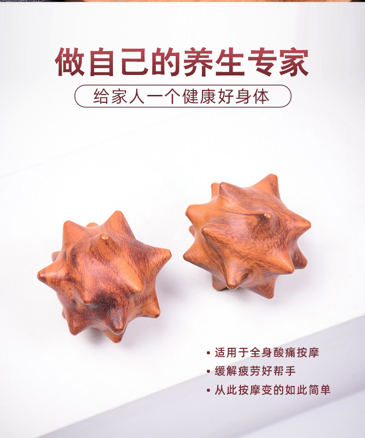 Plastic Hand Exercise Balls, Elderly Fitness Massage Balls, Hand-Turning Training Wellness Accessory detail image