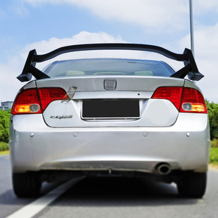 Suitable for 06-09 eighth-generation Honda Civic modified TR rear wing fixed wind wing non-destructive installation sports kit