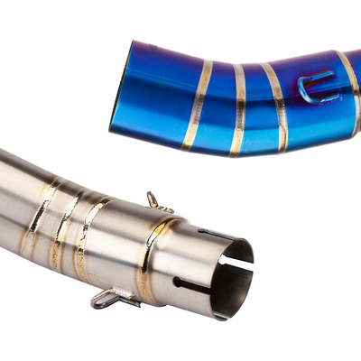 Modified Mid-Section Exhaust Pipe Motorcycle exhaust pipe