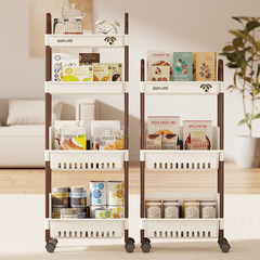 多功能收納置物架小推車可移動多層收納架客廳臥室廚房夾縫收納