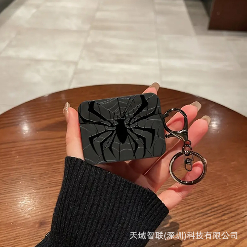 Telaraña negra AirPods1 / 2 / 3 / 4 generación Apple auriculares pro / pro2 auriculares bluetooth