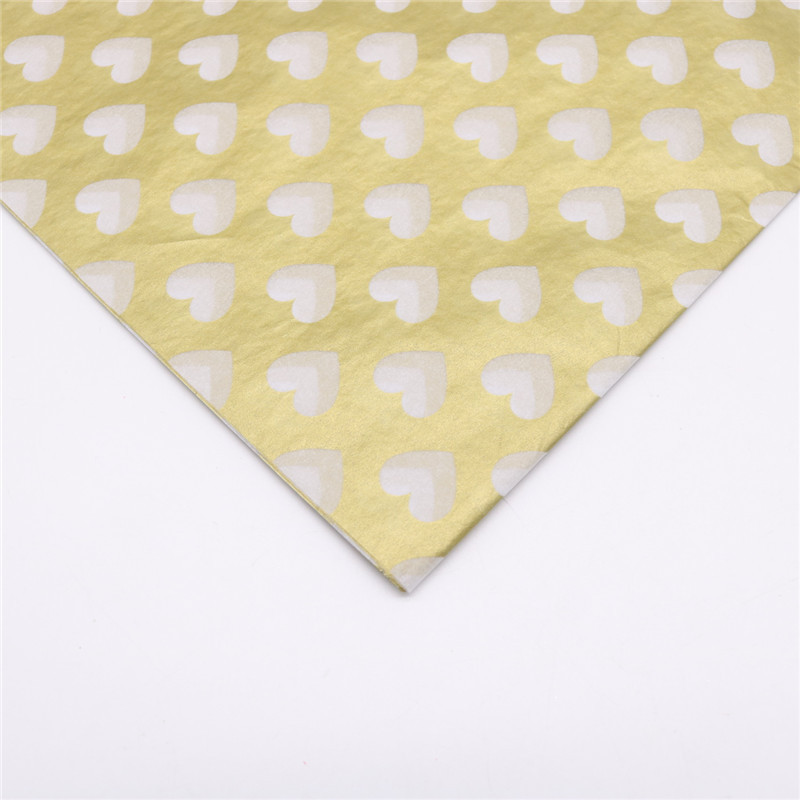 Fabricante en stock caliente de oro y plata patrón de papel de pera floral embalaje de flores papel de copia de lunares de color a rayas papel de pera