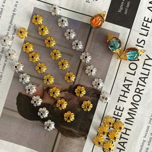 14k color preserving horn holder handmade beaded diy material earring bracelet earring pendant jewelry accessories bead holder