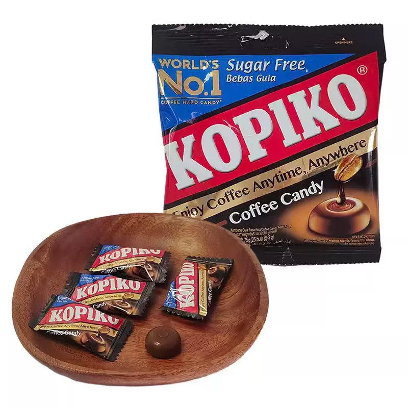 可比可kopiko咖啡糖卡布奇诺原味上课上班休闲零食韩剧里同款糖果
