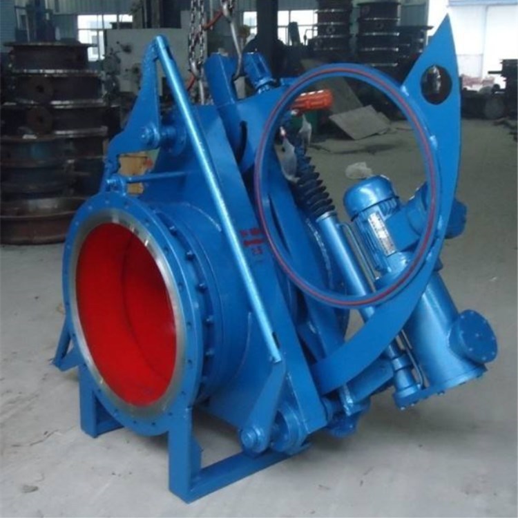 F743X 液动扇形盲板阀又名液动扇形眼镜阀 液动翻板阀门一件代发