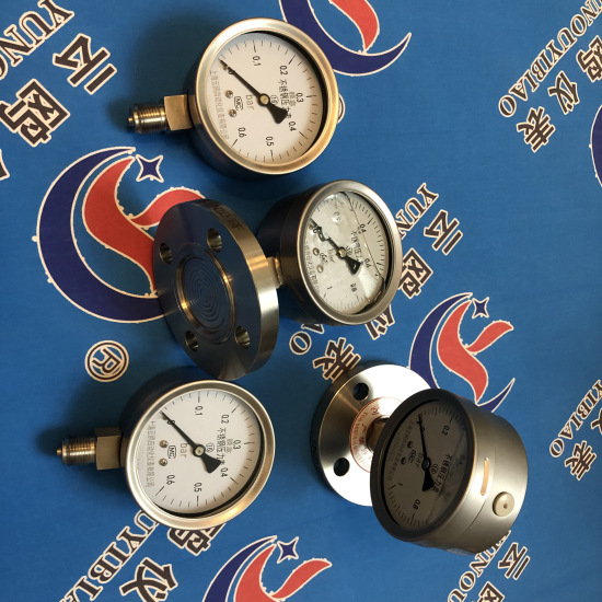 YPF-150A膜片压力表 YP-100-FYP-150-F耐腐膜片压力表