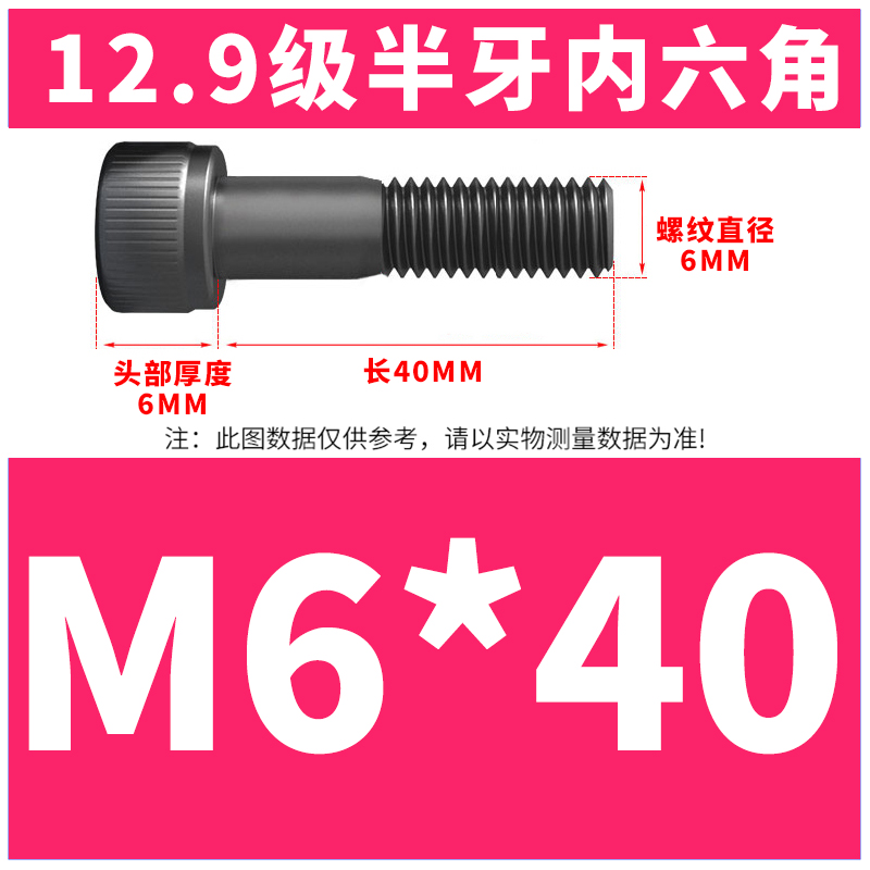 M6*40(절반 톱니)