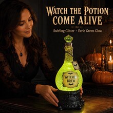 �羳�����¿�ɐی��Ä��� Witches Brew Glitter Globeħșƿ
