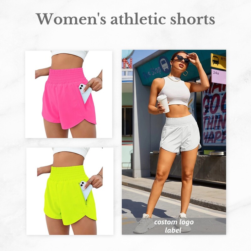Women's High Waist Running Sports Yoga Fake Two-Piece Shorts Anti-Light Fitness Elastic Workout Slimming Tights! Women's High Waist Running Sports Yoga Fake Two-Piece Shorts Anti-Light Fitness Elastic Workout Slimming Tights!