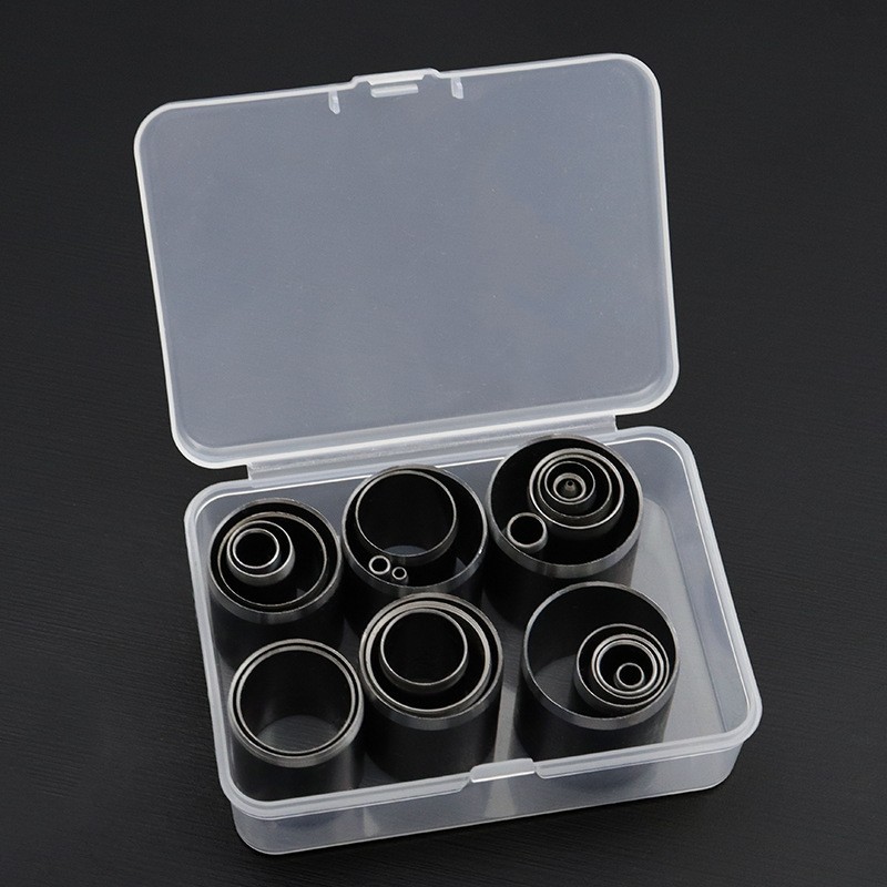 1--25mm25件装皮革打孔圆冲头皮带表带打孔器工具打眼冲孔刀模