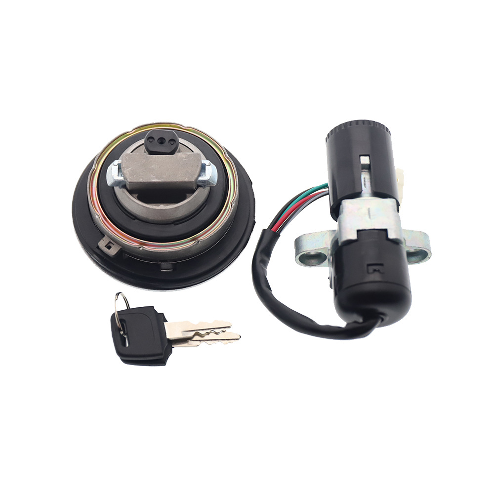 Motorcycle Lock Set, Ignition Lock, Fuel Tank Cap, Italika Dm150 Dm250 F04020205