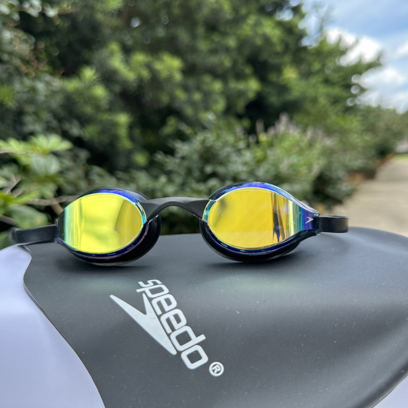 Speedo Speedo スイミングゴーグル プロレーシング トレーニング 競技 カラフルコーティング 防水防曇 HD スイミングゴーグル|undefined