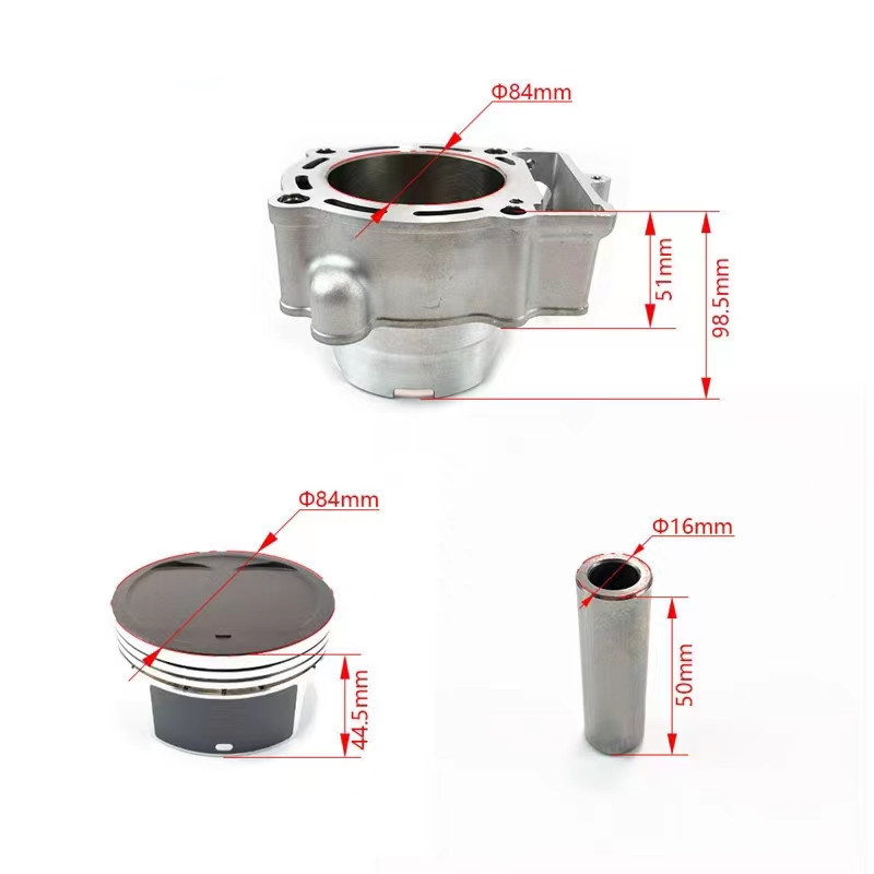 Zongshen Nc300 Engine Cylinder Block Nc250 Cylinder Block Modified to 300 Piston Sleeve Cylinder Gasket Accessories