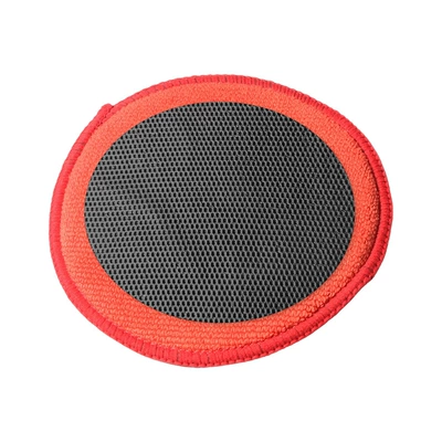 Wash Magic Mud Cloth, Volcanic Mud, Car cleaning tools - hollow-round-mud-rubbed-red