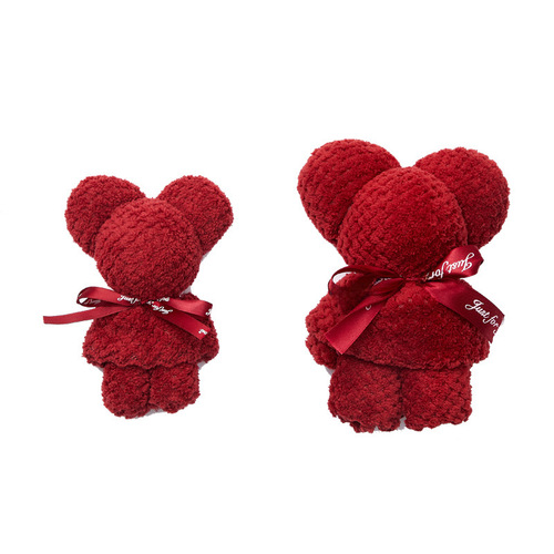 Small Bear Towel Gift Set Pineapple Pattern Scarf Wedding Favors Business Opening Small Gift Festival Activity Gift