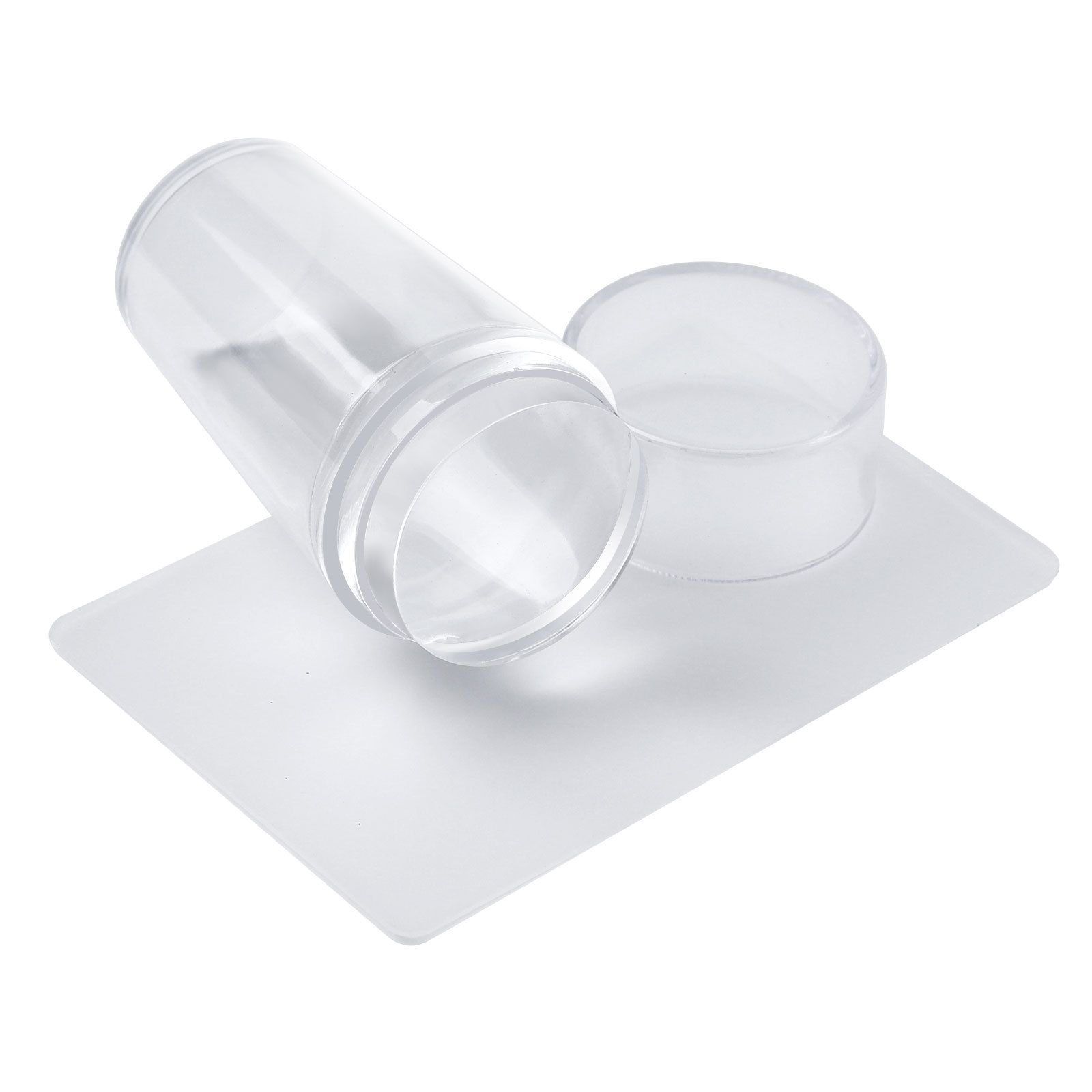 Transparent silicone seal for manicure