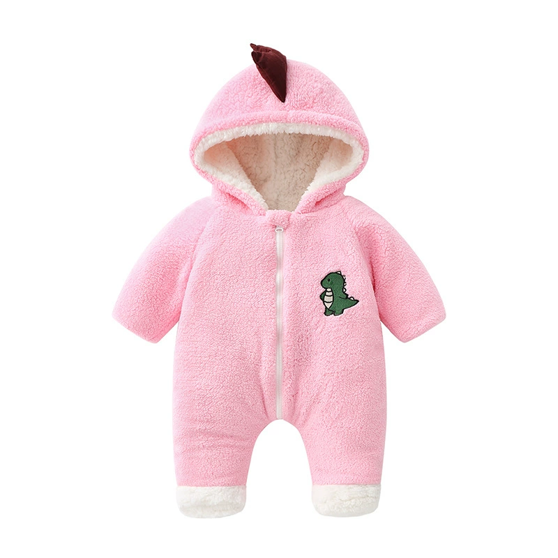 Demi-season warm thermal underwear for baby to go out, children's keep warm winter overall for new born
