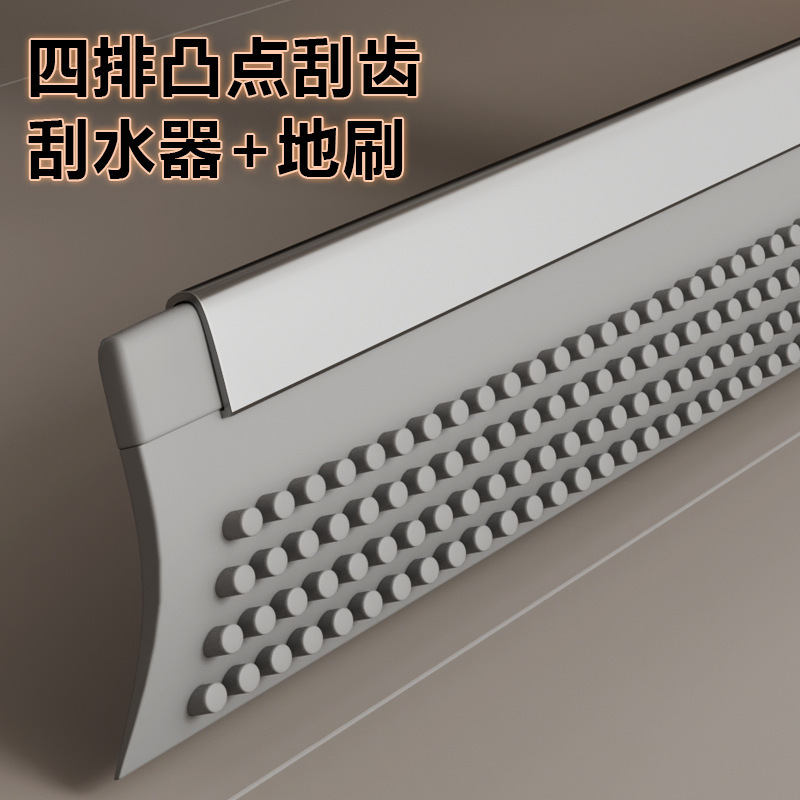 大型魔法のほうき、乾湿両用、取り外し可能なヘッド、家庭用浴室トイレ用、調節可能な掃除用フロアスクレーパー|undefined