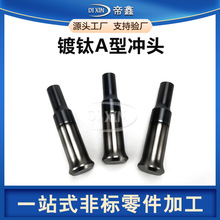 定做镀钛冲头冲针冲棒冲子定制五金圆形冲成型冲冲压模具精密配件