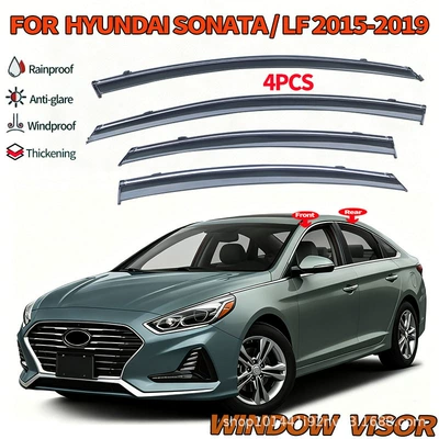 Cross-Border Applicable for 14-19 Ninth-Generation Sonata Lf Rain Visors Window Visor
