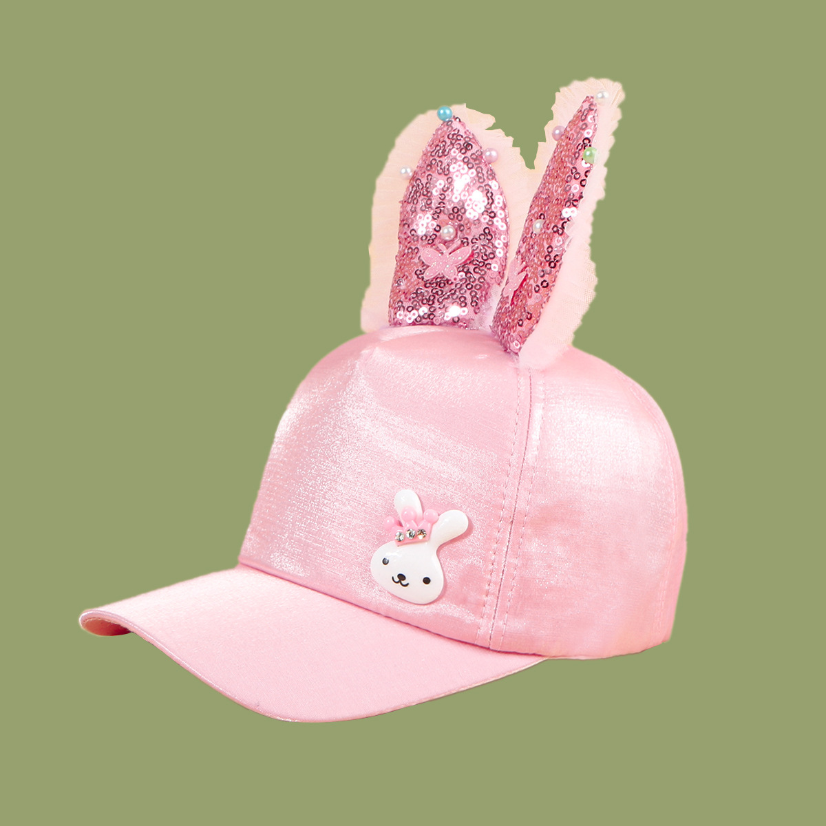 140g Weight Housewarming, Anniversary, Business, Wedding, Birthday, Festival Occasion Cotton Material Unisex Gender Korean Style Style White, Pink, Black Color Pink Bunny Fashion Cute Hat 10