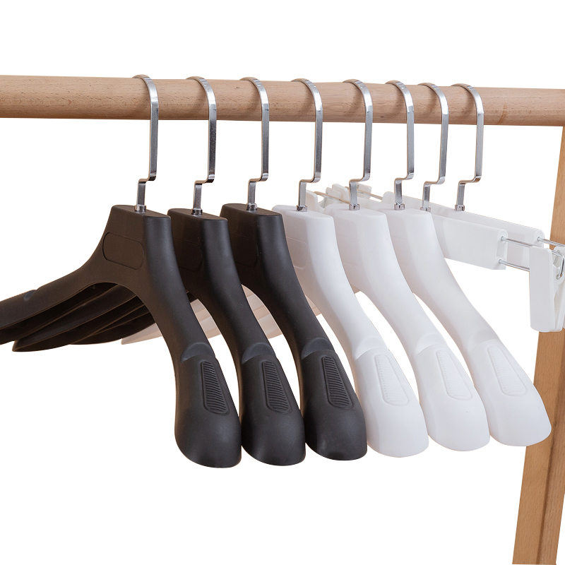 服装店专用塑料衣架衣服挂衣服架子防滑无痕防肩角衣撑家用|undefined