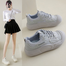 2025春季新款ins韩版透气小白鞋女学生透网百搭休闲运动板鞋YB32