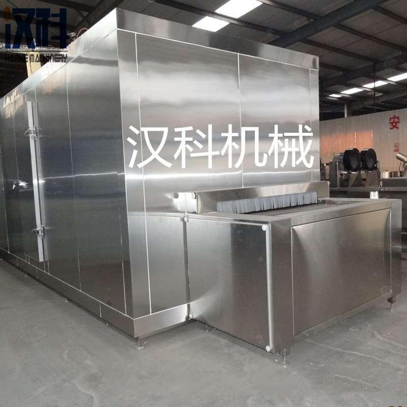 南瓜速冻机 秋葵隧道式速冻机 预制菜速冻机