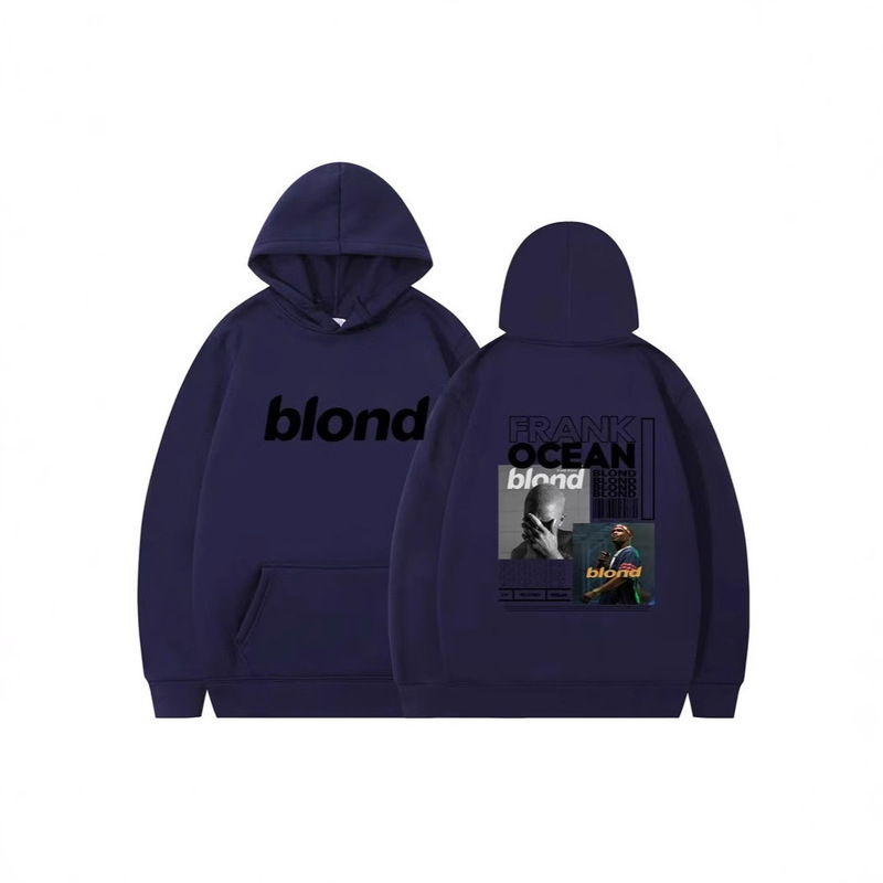 2024 New Model Blond Cross-Border Amazon Autumn and Winter New Fleece Casual Sports Hooded Sweatshirt for Men and Women 2024 New Model Blond Cross-Border Amazon Autumn and Winter New Fleece Casual Sports Hooded Sweatshirt for Men and Women