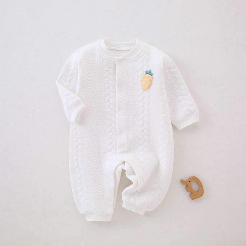 [Capa de aire] mono de bebé a ropa de bebé recién nacido deshuesada de algodón de primavera y otoño