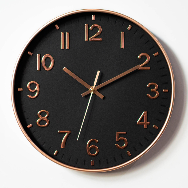 Reloj de pared para el hogar de 30CM Reloj para colgar en la pared Reloj para colgar en la sala de estar Reloj de pared Reloj creativo Reloj de cuarzo silencioso