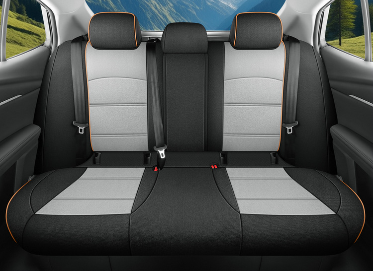 The 9th generation Toyota Camry special seat cover 24 car seat cushion rear fully surrounded by cotton and linen fabric seat cover
