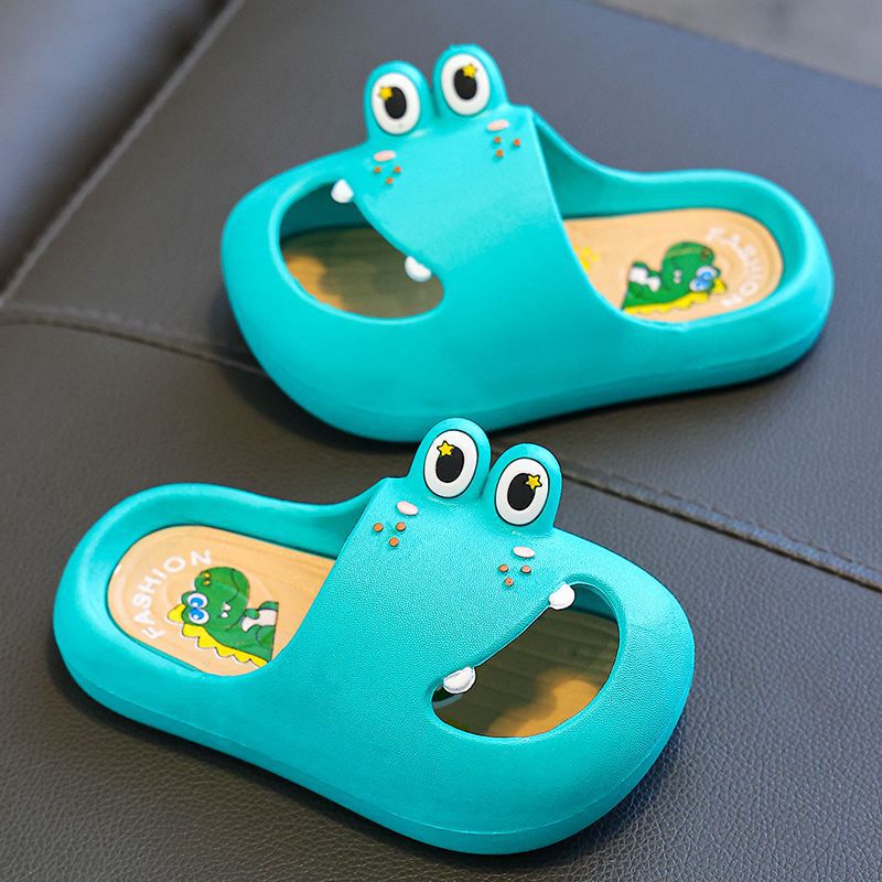 Anti-Slip Boy's Dinosaur Children's Summer Slippers Home Baotou Indoor Super Soft Boy's Cute Boy's Baby Sandals Anti-Slip Boy's Dinosaur Children's Summer Slippers Home Baotou Indoor Super Soft Boy's Cute Boy's Baby Sandals