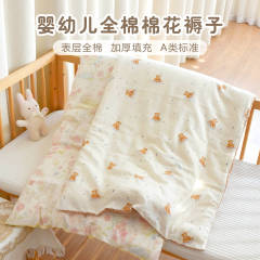 新生婴儿纯棉褥子宝宝秋冬加厚棉花床褥幼儿园儿童午睡铺被床垫子