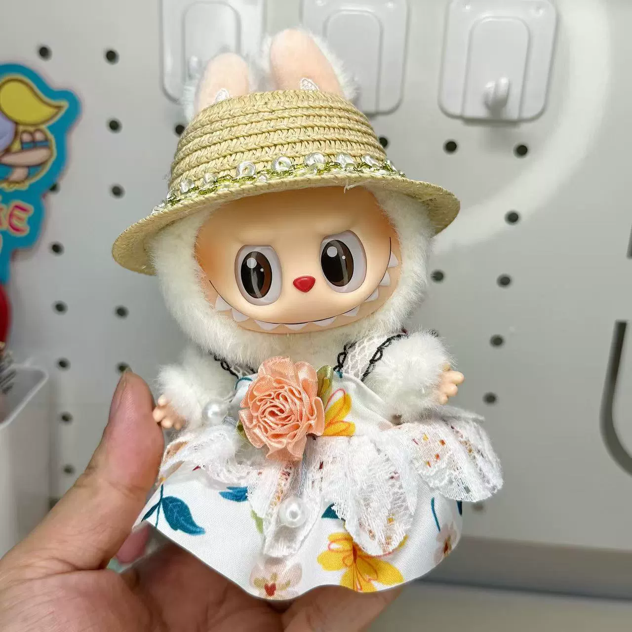 Кукла пластмассовая, 17см, детская одежда, стиль Chanel