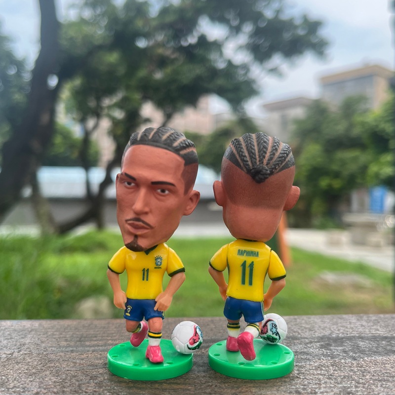Figura Coleccionable de Fútbol de PVC Coleccionables de Jugadores para Aficionados