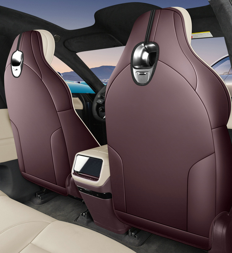 New Model Suitable for Yu7 Full Leather Car Seat Cushions, Four-Season Special Seat Covers, One Car One Version, E-Commerce Dropshipping Wholesale