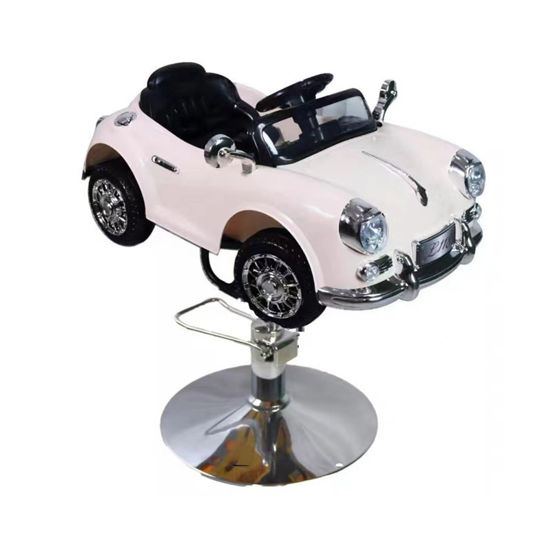 Silla de peluquero para niños peluquería especial asiento de coche de dibujos animados ajustable MP3 música Silla de peluquería juguete de dibujos animados