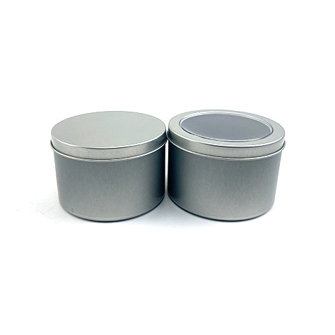 马口铁盒手工曲奇饼干糖果蛋糕储物盒磨砂圆形天地盖铁罐定制包装