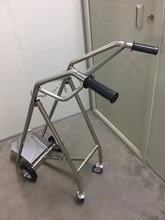 不锈钢气瓶推车40L升氧瓶运输车搬运车老虎车氧气筒罐液化气