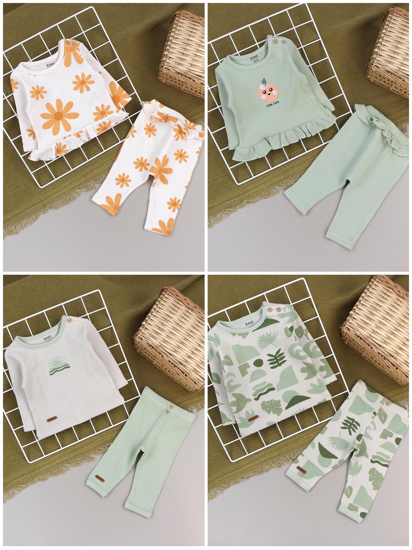 Conjunto de dos piezas de ropa para niños, pantalones largos de manga larga de algodón puro para bebés, niños y niñas, modelo nuevo 2025 para bebés y niños pequeños.