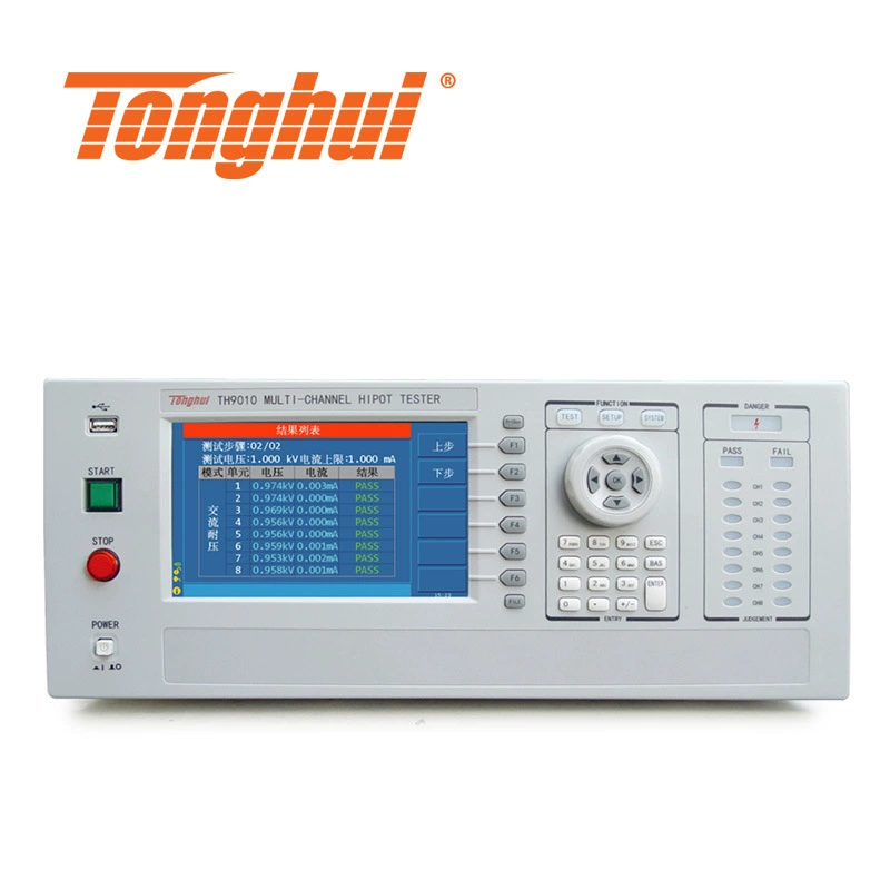Tonghui TH9010/TH9010A многоканальный синхронный AC/DC сопротивление давления изоляционный прибор переменного и постоянного тока