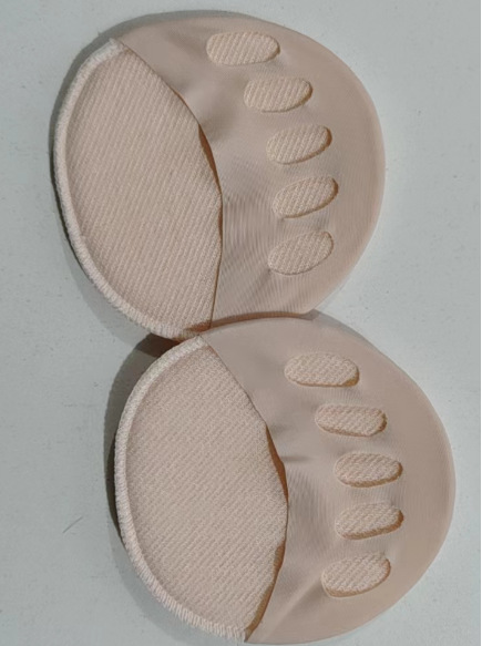 Calcetines de primavera y verano calcetines invisibles de cinco dedos Calcetines únicos calcetines de sandalias medias Calcetines de mujer suela delantera almohadilla abierta Calcetines antideslizantes al por mayor